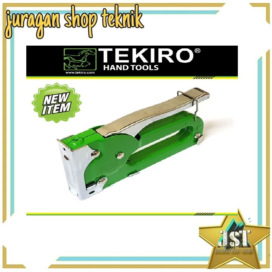 Tekiro Staple Gun Tacker 4-8mm Staples tembak gun Taker Stapler tembak
