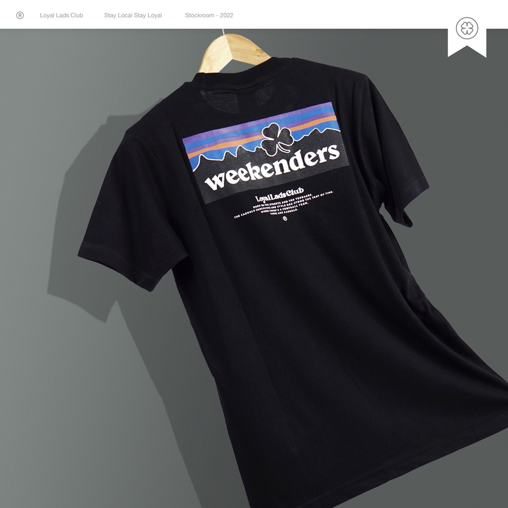 LOYAL LADS CLUB | Tshirt - Weekenders (Black)