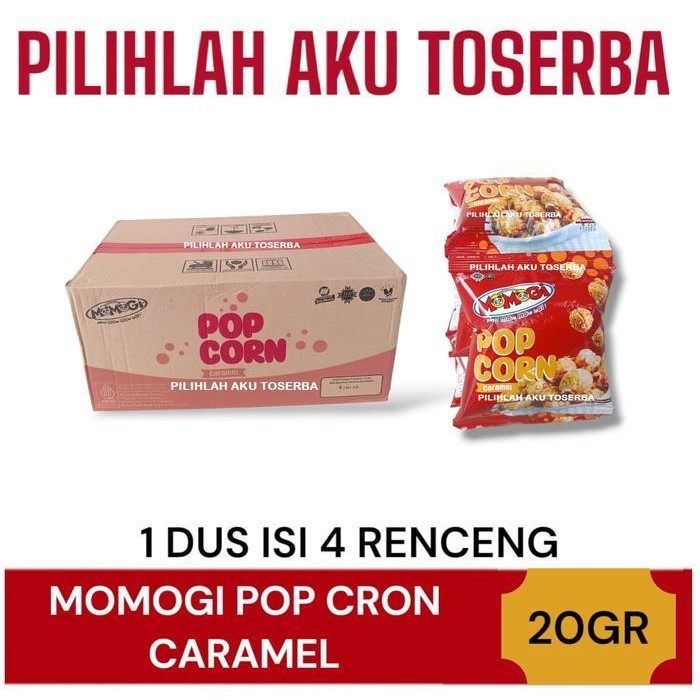 

Momogi POPCORN CARAMEL 20 gram - ( HARGA 1 DUS )