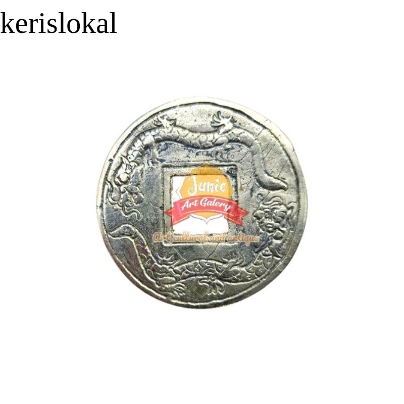 UANG KOIN NAGA KUNINGAN JUMBO UANG GOBOG CINA KL16