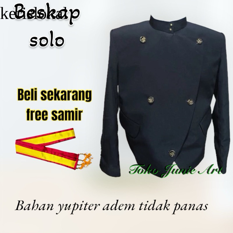 BESKAP SOLO HITAM HALUSAN ( BONUS SAMIR KERATON ) KL17