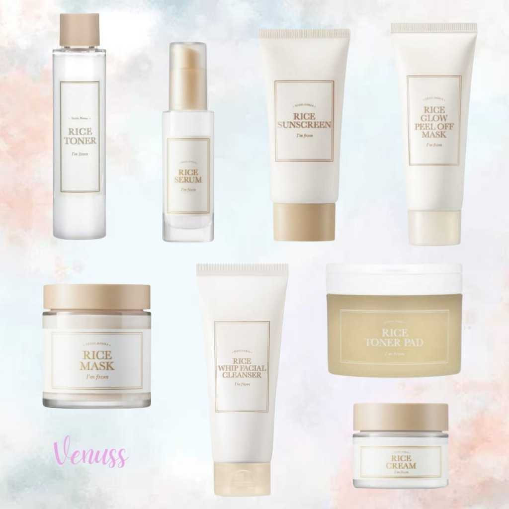 ORI I'm from rice toner 150ml | im from rice toner 30ml mini size | i'm from rice serum 30ml|I'm fro