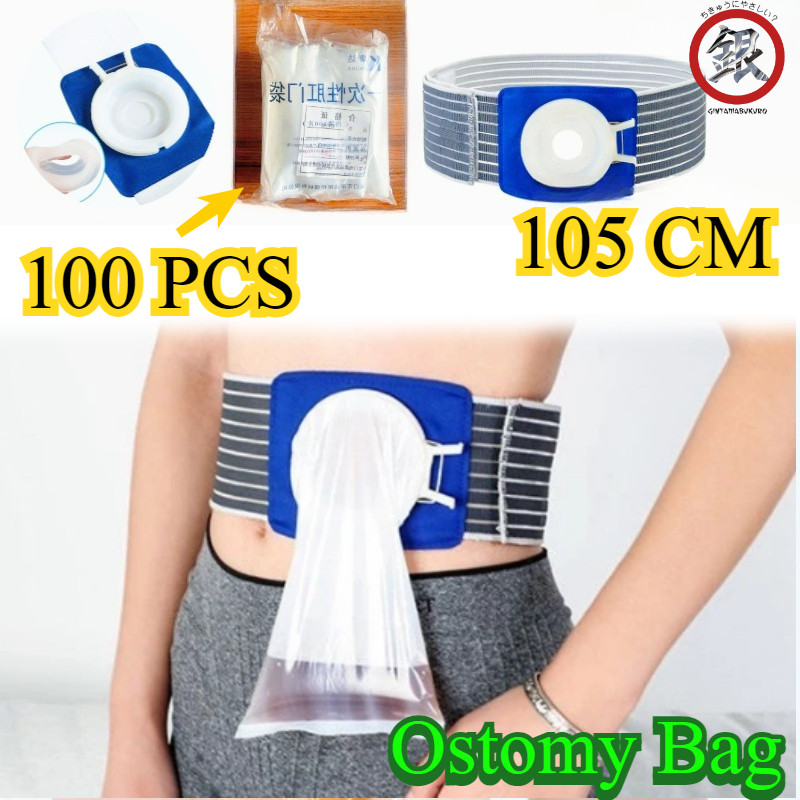 Bag Ostomy Bag Sabuk/Kantong Kolostomi/Bag Kolostomi Model Sabuk/Belt Draining Urethrostomy/Colostom