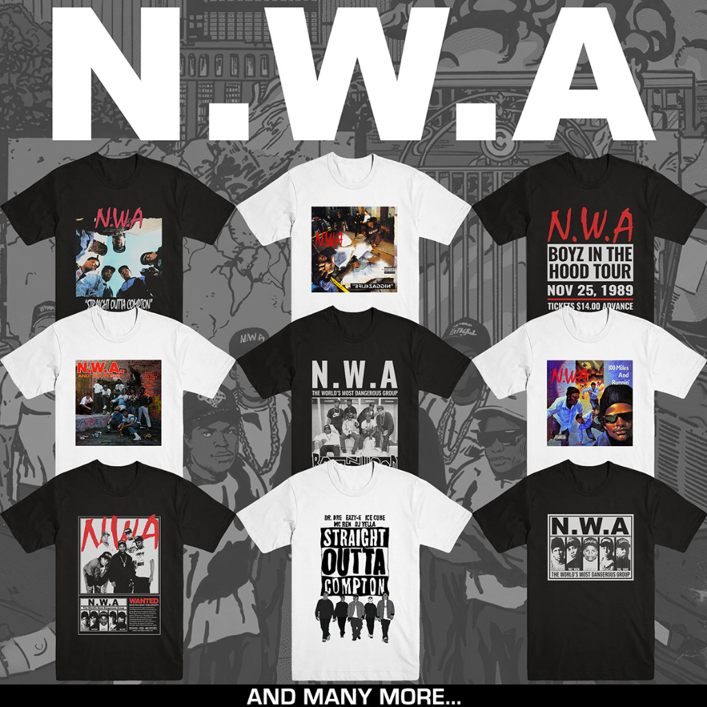 N.W.A - Nwa | T-Shirt Music | Rapper Hip Hop | Merchandise