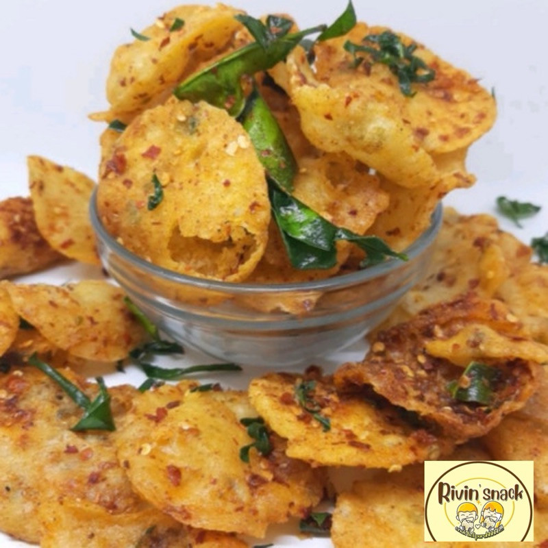 

KERIPIK CIRENG DAUN JERUK 250gr (MOLRING DAUN JERUK)