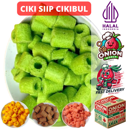 

UWD CIKI SIIP PANDAN 1Kg Cikibul Pandan Siip Jagung Bakar Siip Keju Siip Coklat Siip Strawberry Siip