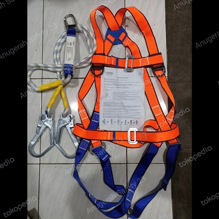 Full Body Harnes Absorber Double Hook/Safety Harnes Double Hook