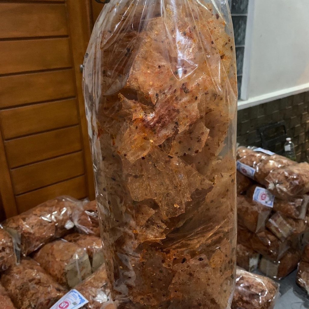 

KERIPIK KACA PEDAS DAUN JERUK Kripca Snack Makanan Food