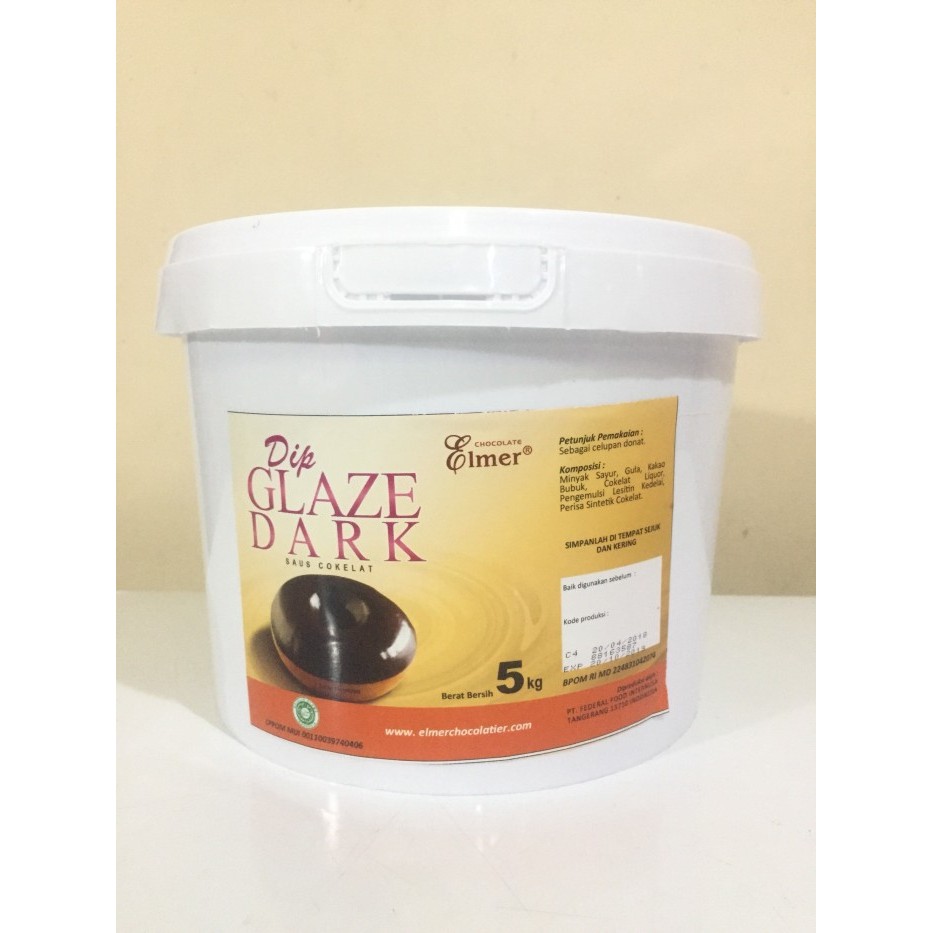 

✨TERLARIS -Elmer Dark c4 Dip Glaze 500gr REPACK