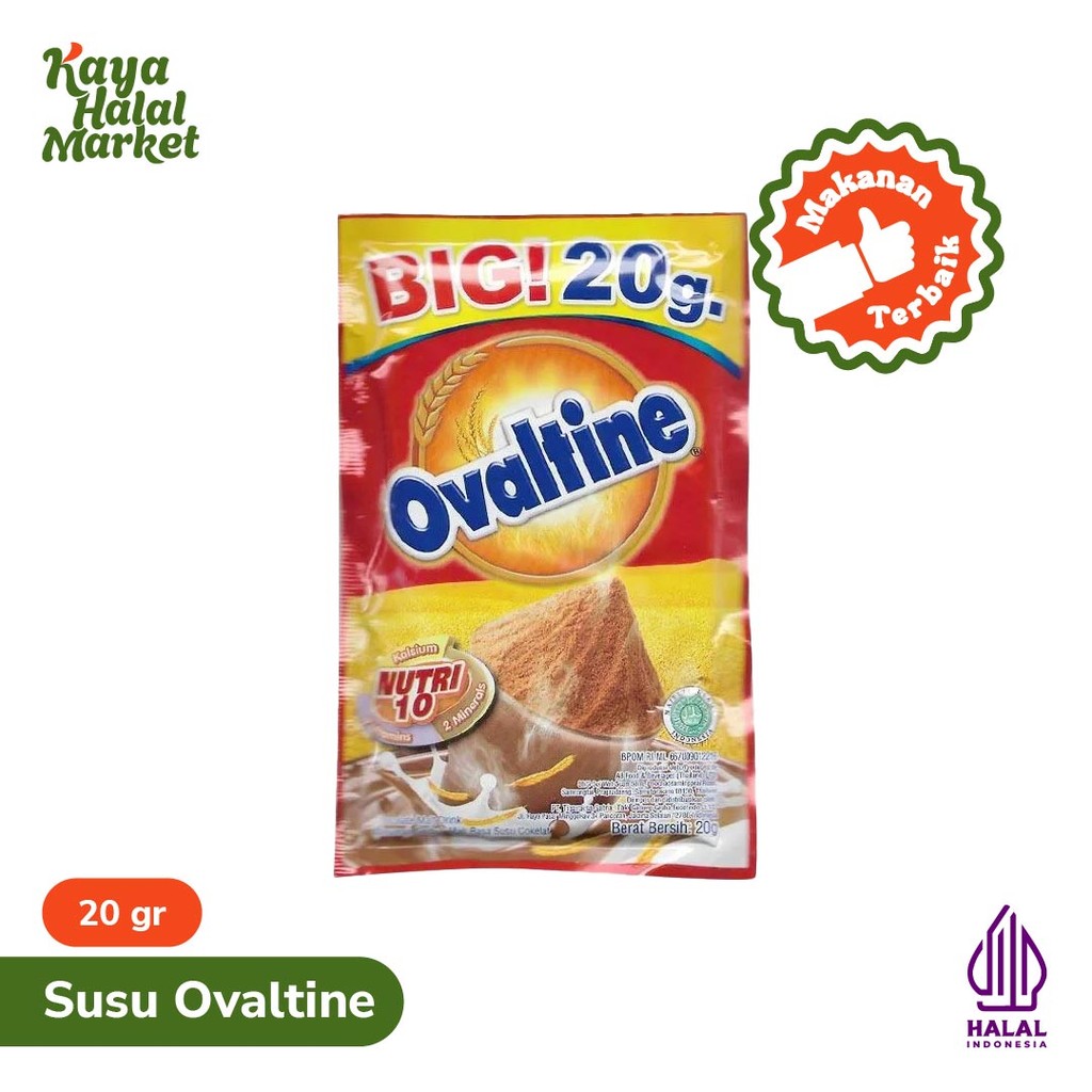 

Susu Ovaltine 10 Sachet X 22 gr Kaya Halal Market