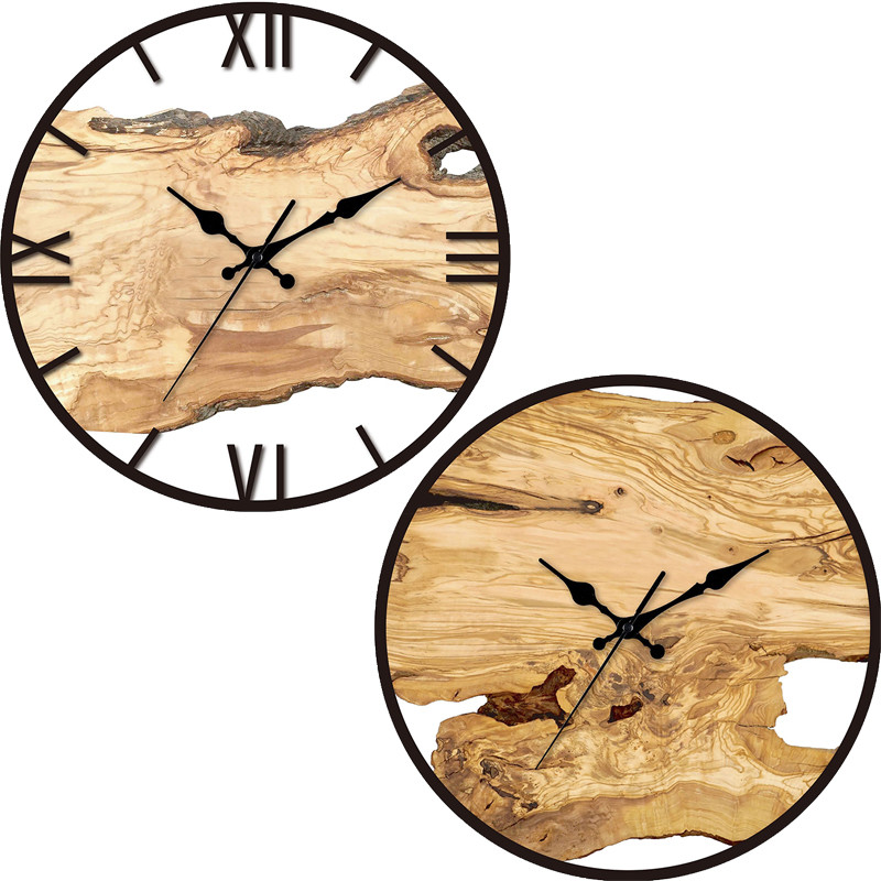 

Wood Grain Wall Clock Transparent Acrylic Clock Wall Home Decor Simple Texture Silent Office Bedroom Living Room Decoration 2024