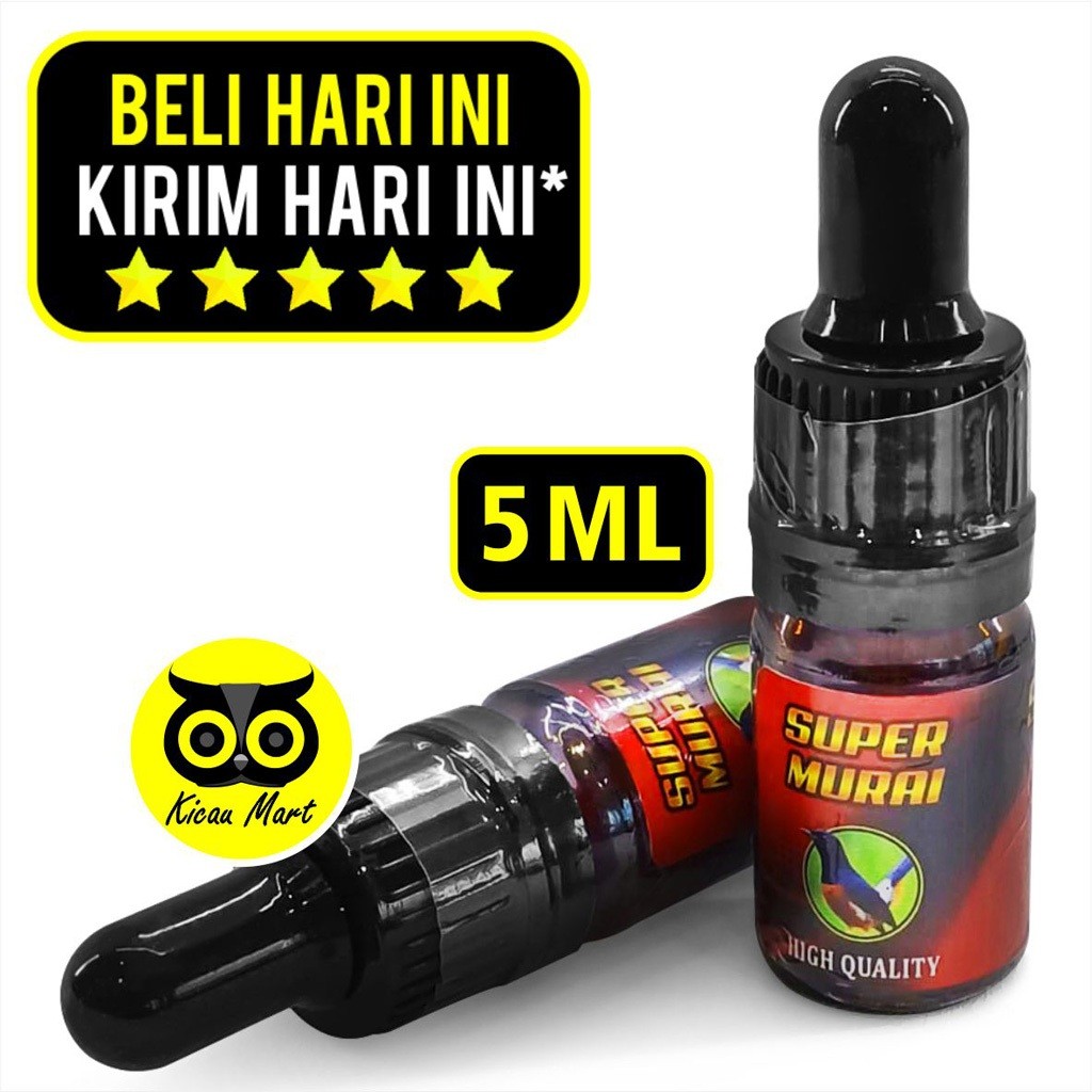 KICAU MART Vitamin Gacor Burung Murai Super Murai High Quality Doping Fighter Buka Isian Obat Pengga