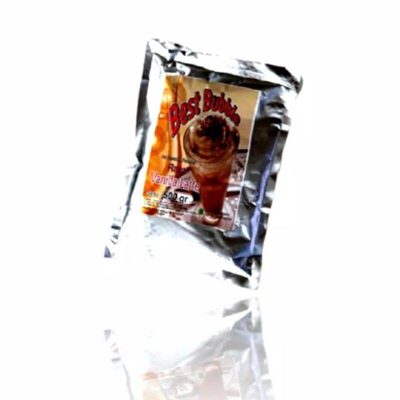 

Bubuk Minuman Best Bubble Rasa Vanilla Latte 500Gr