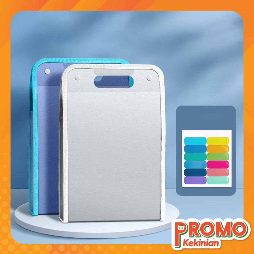 

Promo Kekinian - S6484 Tas File 13 Sekat Polos / Tas Dokumen Handle Transparan