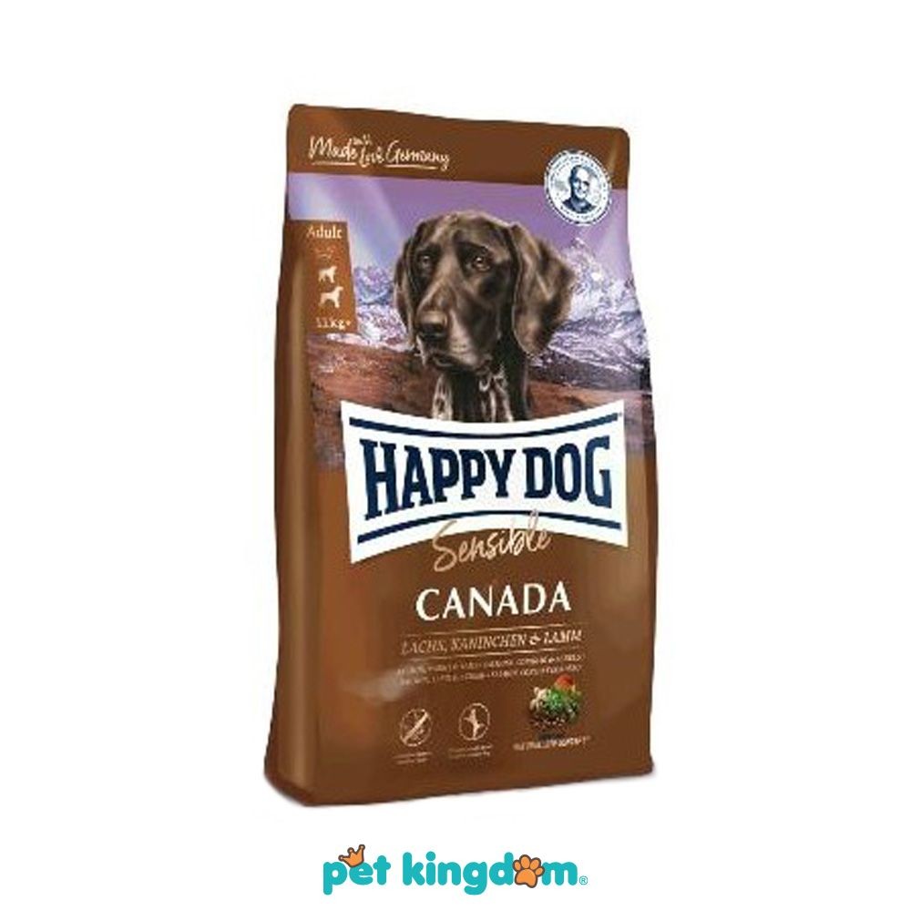 Happy Dog 1 Kg Sensible Makanan Anjing Kering Adult Canada Pakan Anjing Dog Food Kebutuhan Hewan Pel