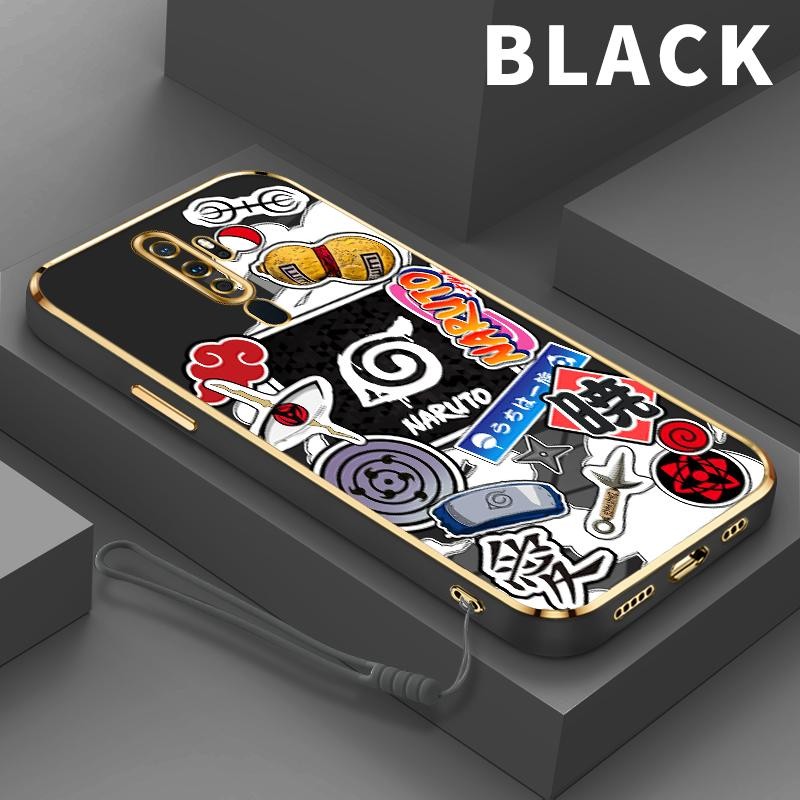 Casing  For Oppo A9 2020 A8 A83 A91 A92 A93 A94 A95 A96 A96 5G A98 A9x Silicon Case Simple Naruto Be