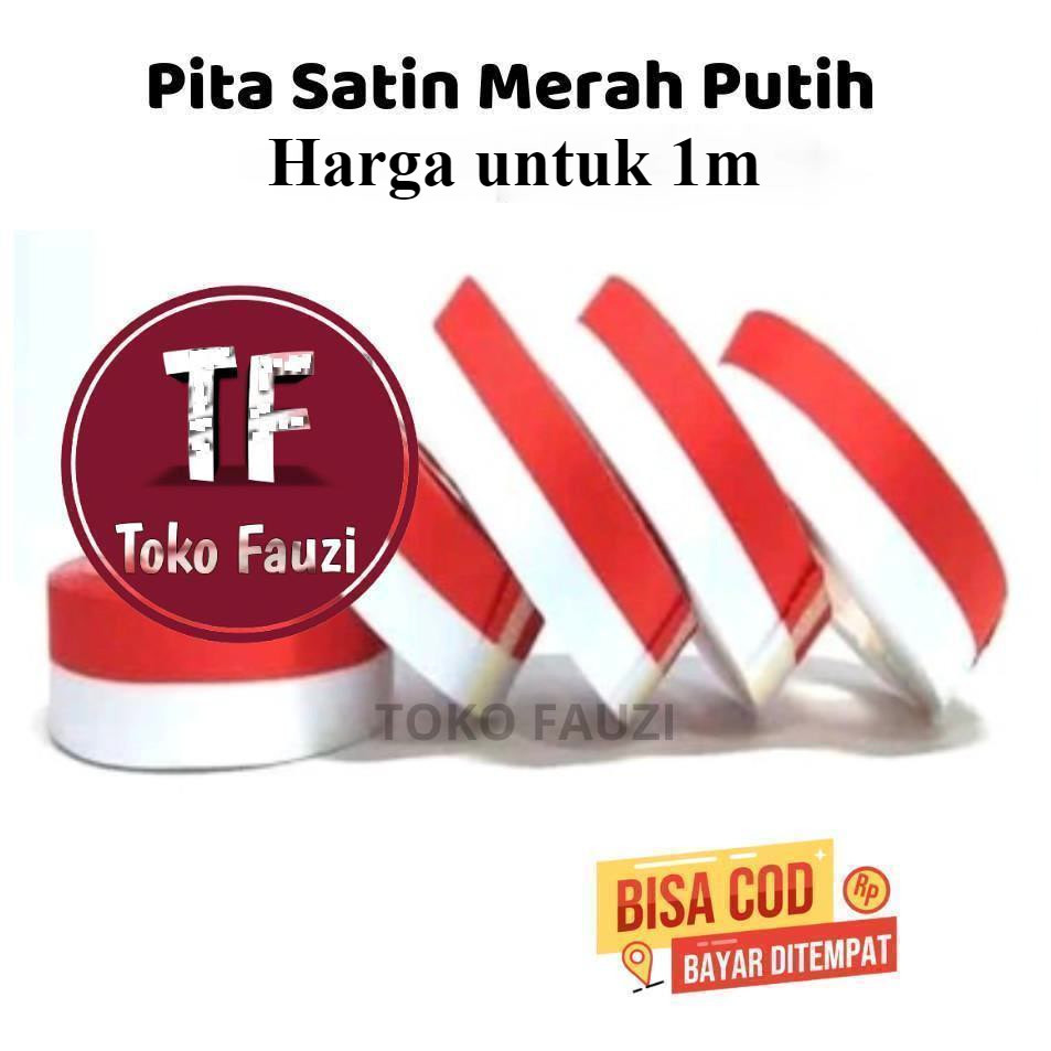 

Pita Merah Putih Satin Berbagai Ukuran Harga untuk 1m Pita Kado Hadiah Parcel