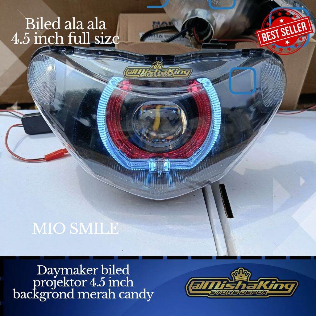 lampu bilet biled mio smile full set spek A1