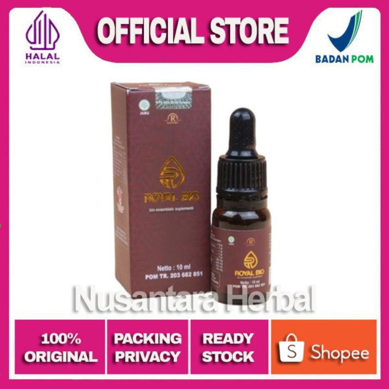 ROYAL BIO ® Royal Bio Asli | Royal Bio Original Jamu Tetes Pengobatan Jantung & Tekanan Darah Tinggi