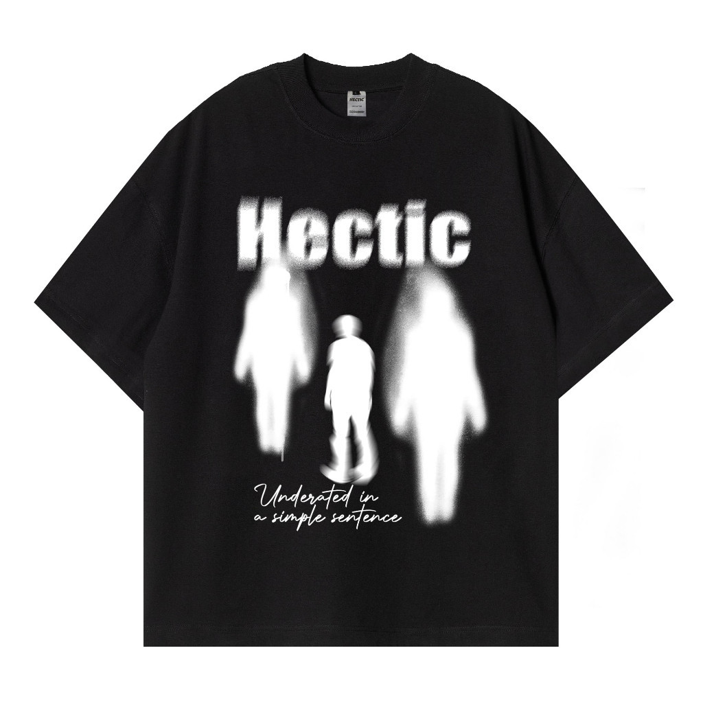 T-shirt Black -  Blury - HECTIC