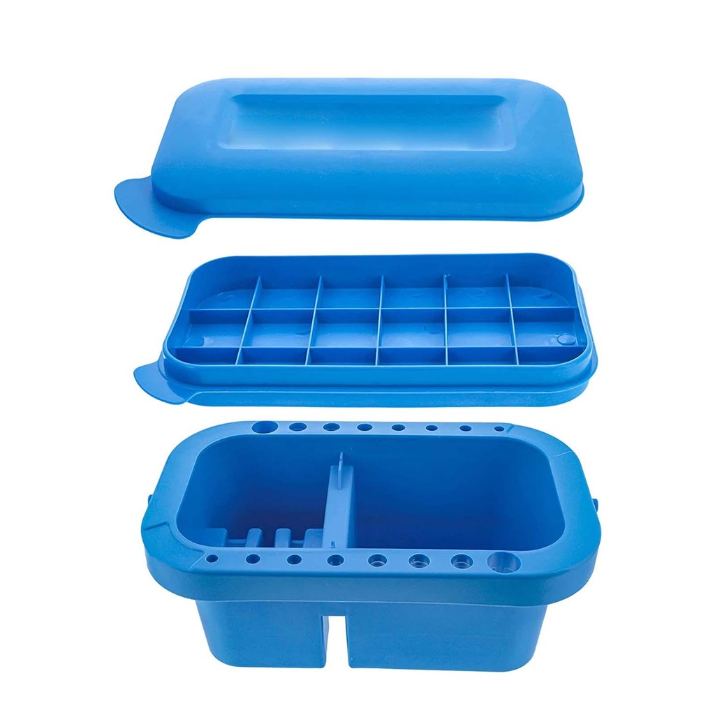 

Paint Brush Washer Pens Holder Convenient Paint Box Supplies Paint Brush for Watercolor Cleaner Outdoor Home