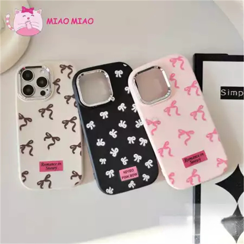 Casing Ponsel Busur Modis iPhone 15 14 13 12 Pro Max iPhonex Xr Casing Ponsel TPU Kualitas Tinggi