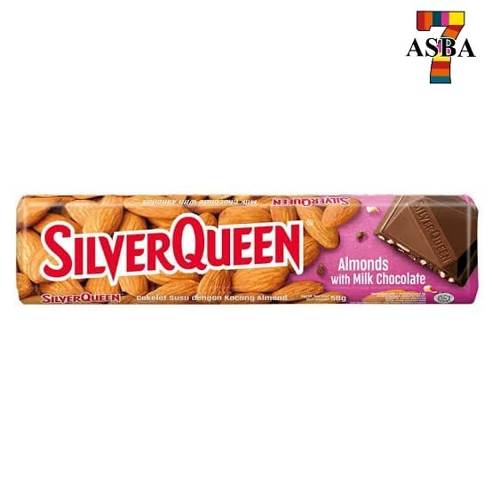 

SILVERQUEEN ALMONDS WITH MILK CHOCOLATE 62GR