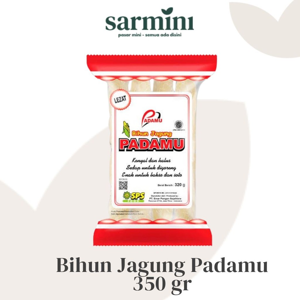 

Bihun Jagung Padamu 350 gr