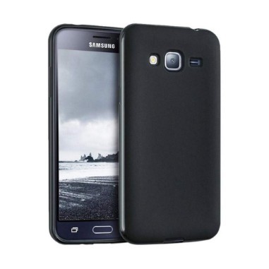 Softcase Slim Black Matte Samsung J3 2016, Samsung J5 2016, Samsung J7 2016  Silikon Case Pro Camera