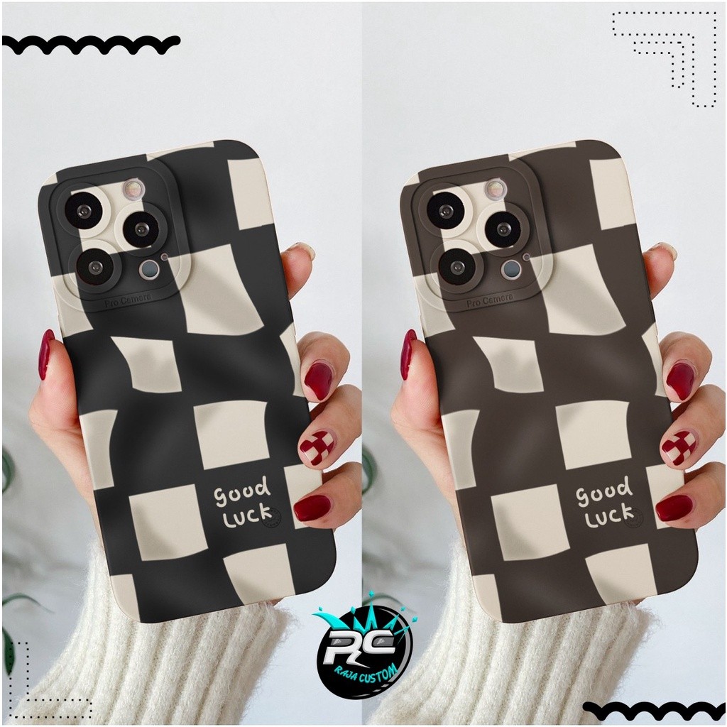CUSTOM CASE SOFTCASE SILIKON PROCAMERA GOOD LUCK CUSTOM OPPO REALME VIVO XIAOMI SAMSUNG INFINIX IPHO
