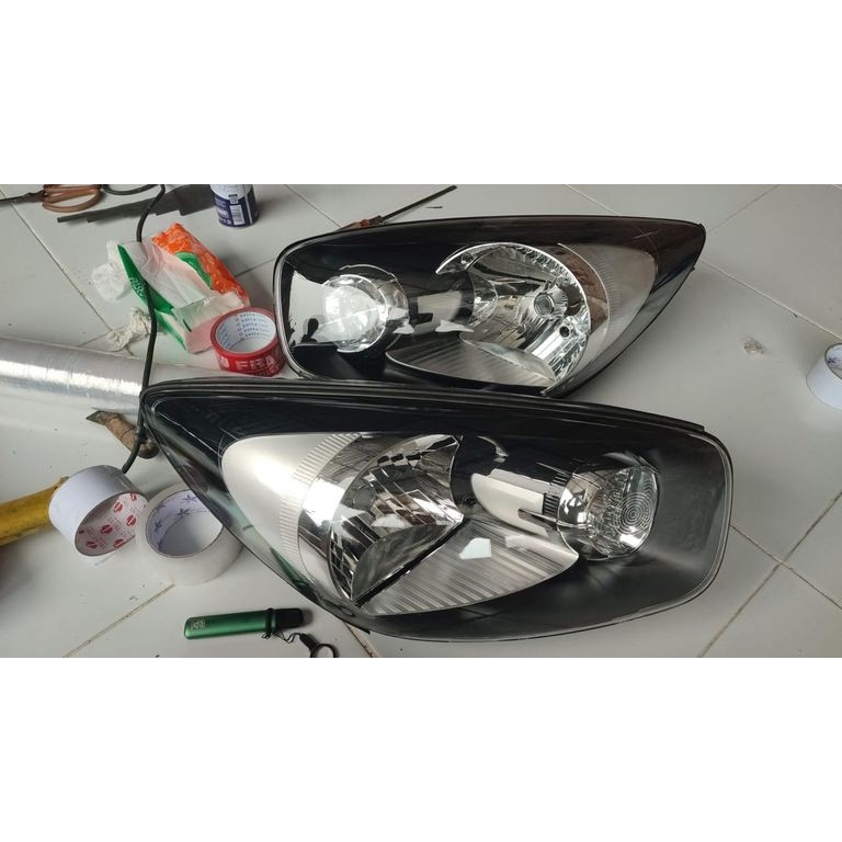 headlamp Picanto Lampu depan picanto lampu kia picanto