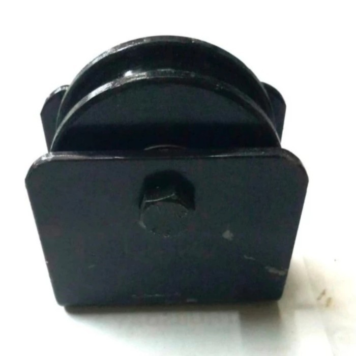 Roda Pintu Pagar / Roda Pintu Bubut / Roda Pagar Bubut 4 Inch - 4" Siku