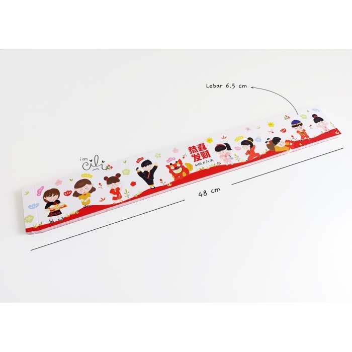 

(BELT IMLEK KIDS) cny sincia untuk belt kotak (48 cm x 6.5 cm)