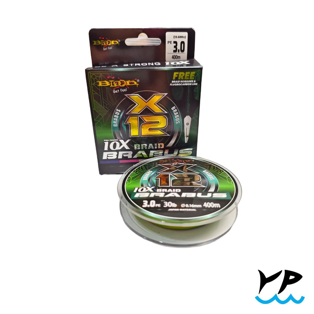 Senar Pancing PE Blood Brabus X12