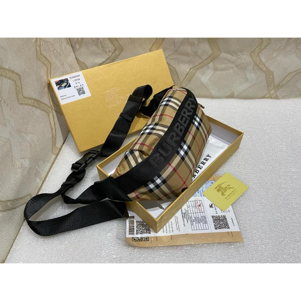 Belt Bag Burberry Waistbag Tas pinggang Premium Authentic Quality