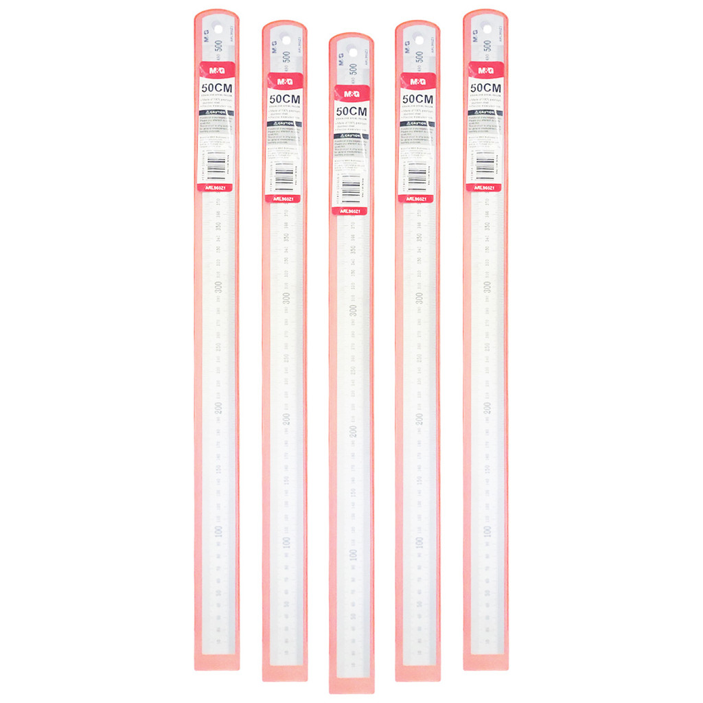 

Penggaris Ruller Besi M&G ARL960AN Penggaris 50cm Stainless Steel
