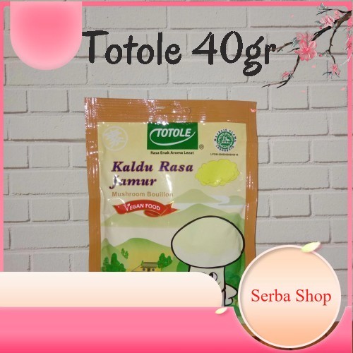 

Totole Kaldu Jamur HALAL - 40gr 40 gram 40gram Halal MUI .