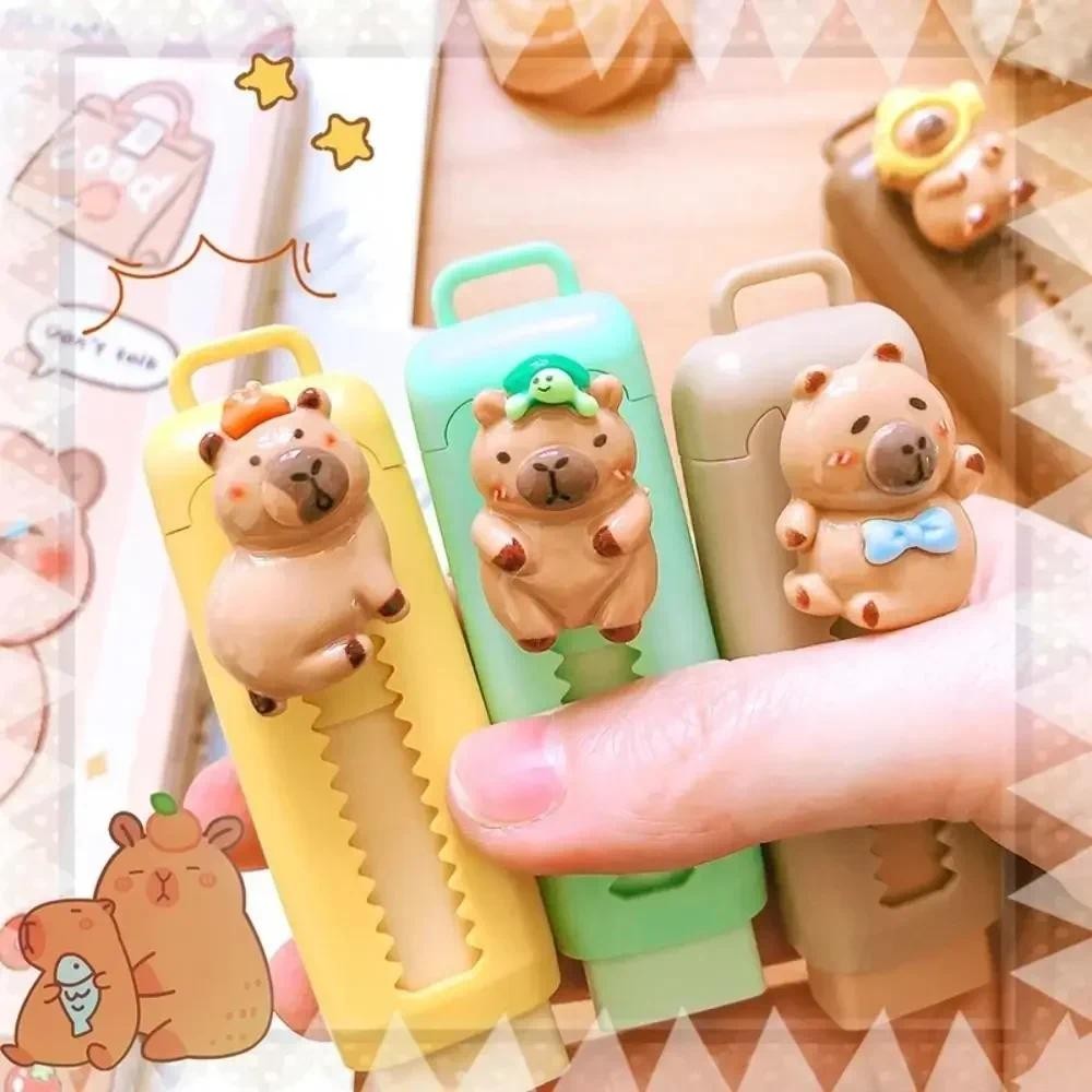 

Portable Creative Push Pull Eraser Retractable Pencil Rubber Traceless Wiping Children Stationery Office Accessoreis
