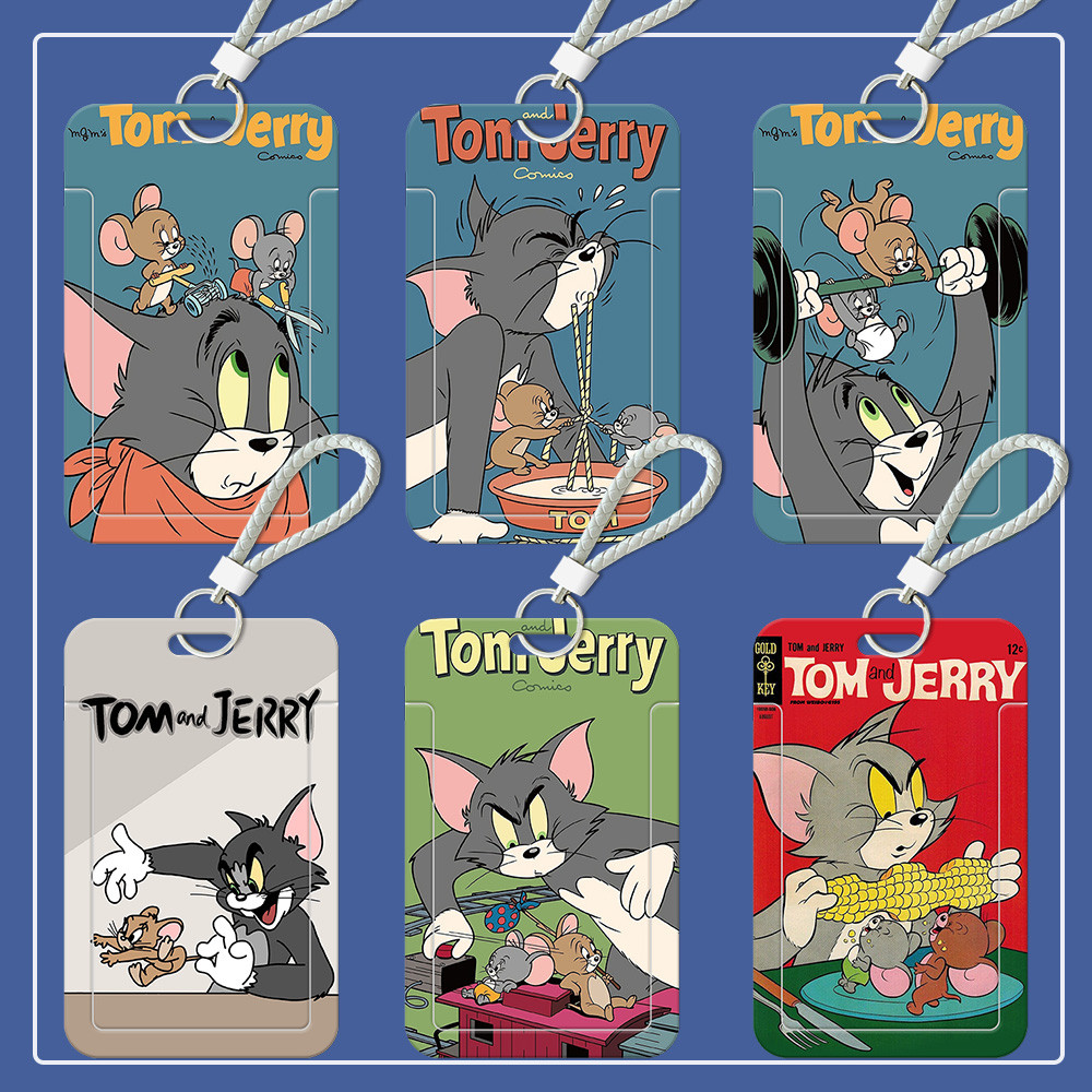 

ID CARD HOLDER, tempat kartu animasi Tom and Jerry, cocok untuk kantor/sekolah, tempat kartu pelajar/tempat kartu transportasi, tempat kartu akses, tempat kartu kartun berkualitas tinggi.