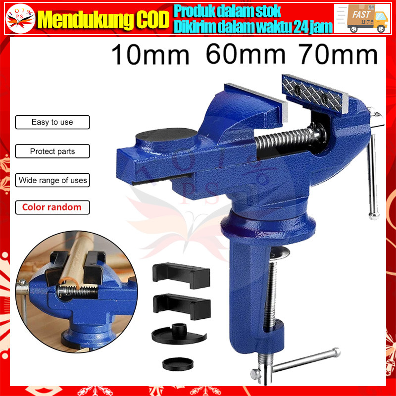 Catok Clamp 50MM Ragum Klem 360° Catok Meja Bench Vise Catok Paron Ragum Tanggem Alat Jepit Serbagun