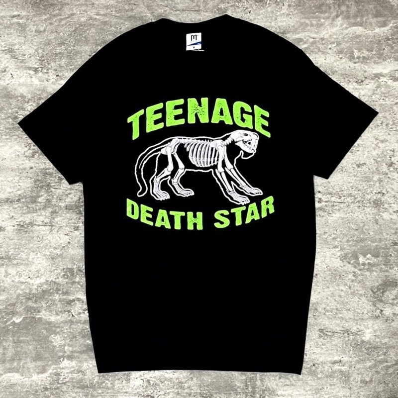 Kaos Teenage Death Star - Skull Tshirt - Black | Baju Band Original Kaos Lengan Pendek