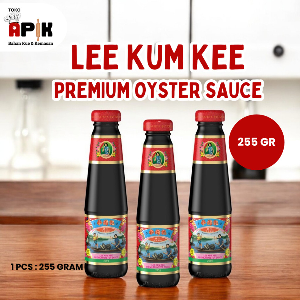

Lee Kum Kee Premium Oyster Sauce LLK 255gr Saus Tiram