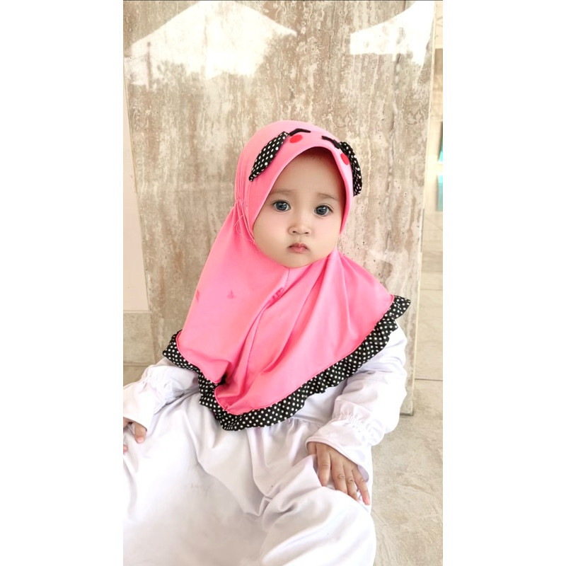 Hijab Bayi Terbaru 0 6 12 Bulan 0 1 2 Tahun Hijab Anak Lucu KARAKTER HANBONG Kerudung Bayi Hijab Bay