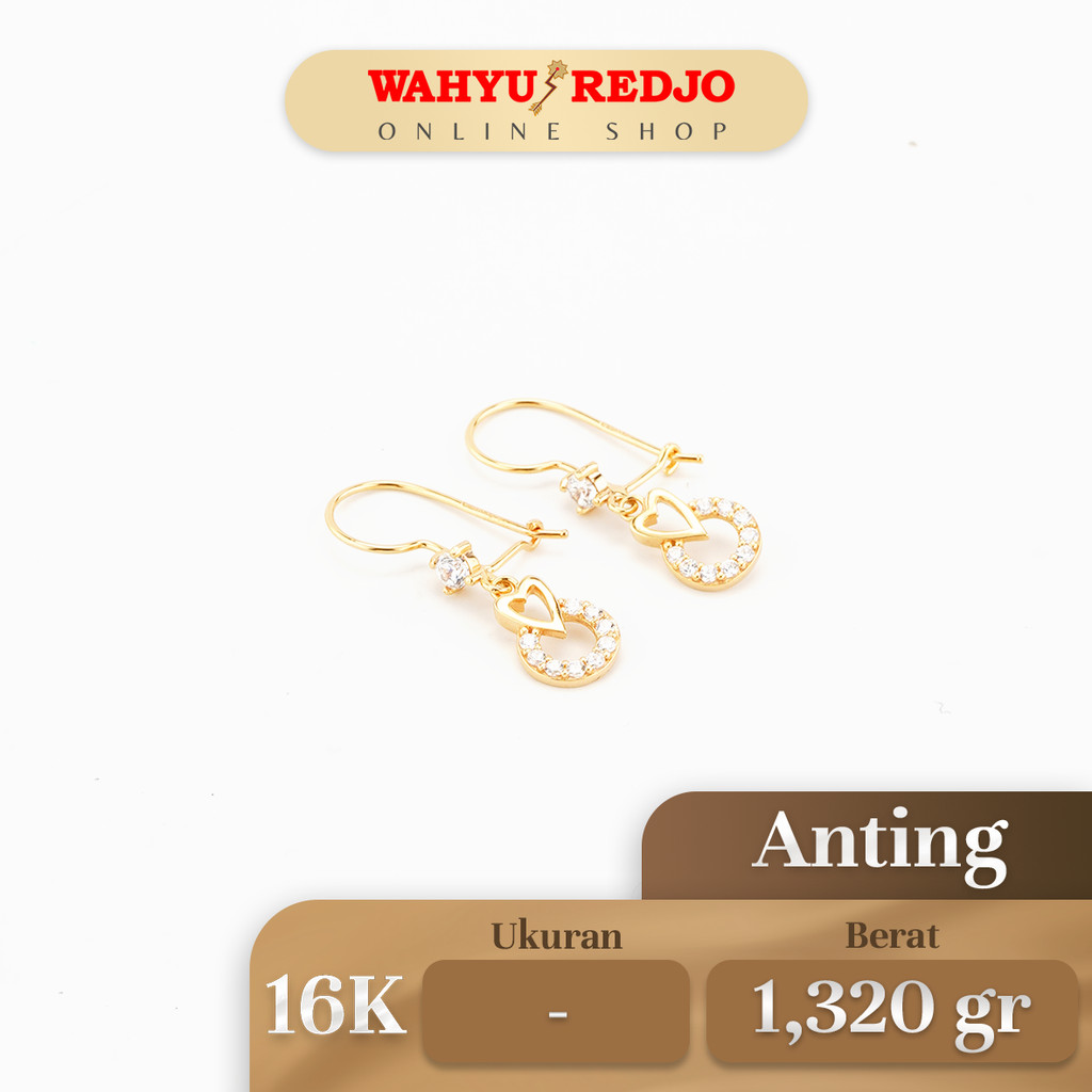 Anting-Anting Emas 16K Wahyu Redjo AN-16K-27127560