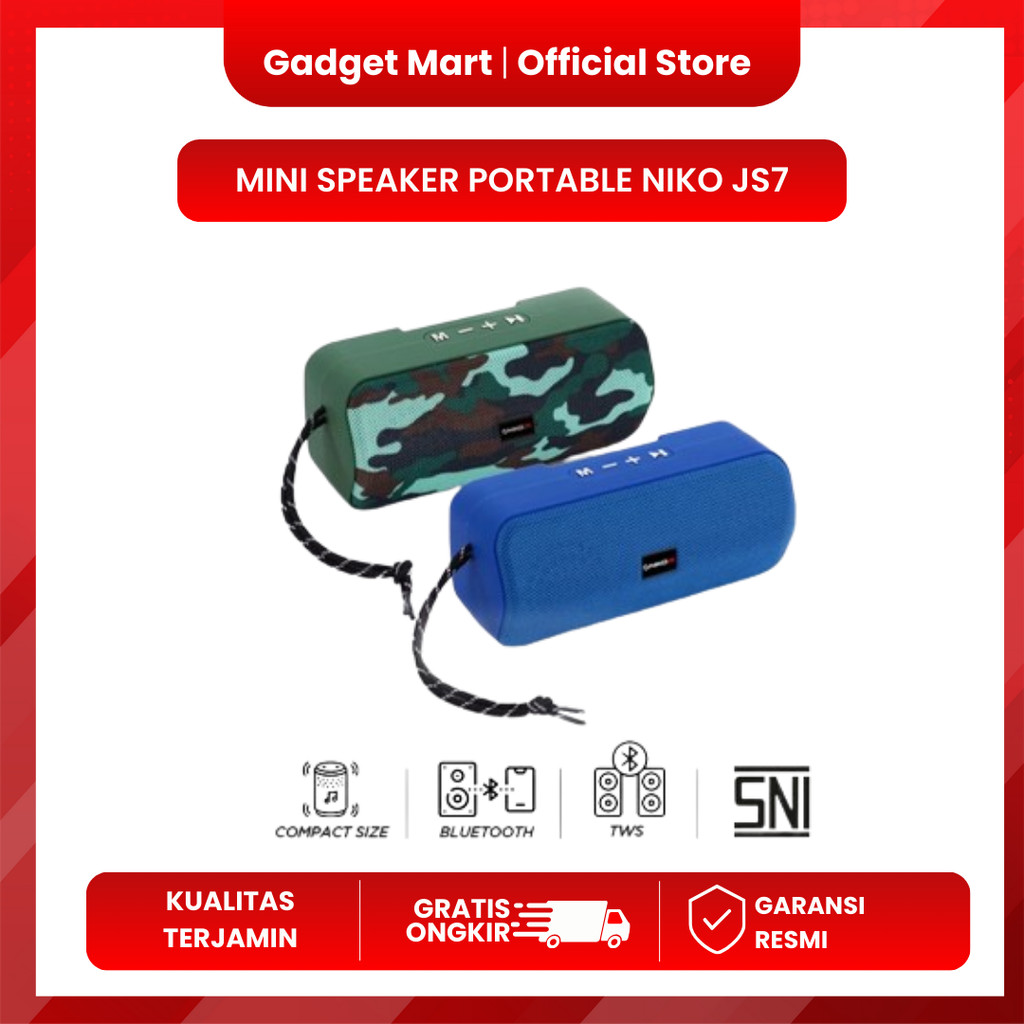 Mini Speaker Portable NIKO JS7