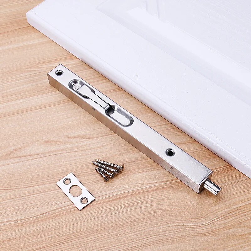 [yukndang] Grendel Pintu Tanam 6 Inch Flush Bolt Slot Pintu Flush Bolt Dekkson