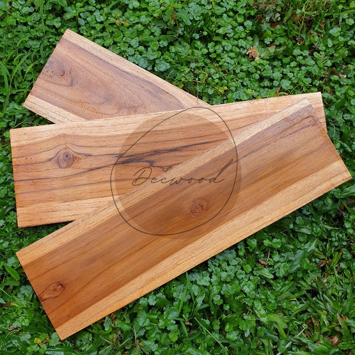RAK DINDING KAYU JATI / AMBALAN KAYU JATI / KAYU JATI - 50x15x2cm