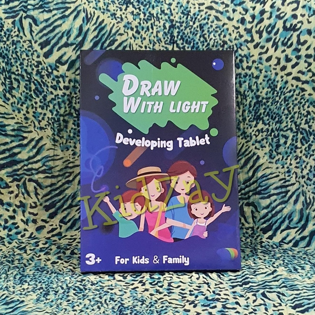 KZ Magic Drawing Board Mainan Edukasi anak Glowing Board LED Light