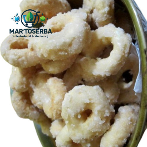 

MT KUE LADU MANIS 8 100g Kue Gabus Manis bentuk angka delapan kue kering Makanan ringan viral