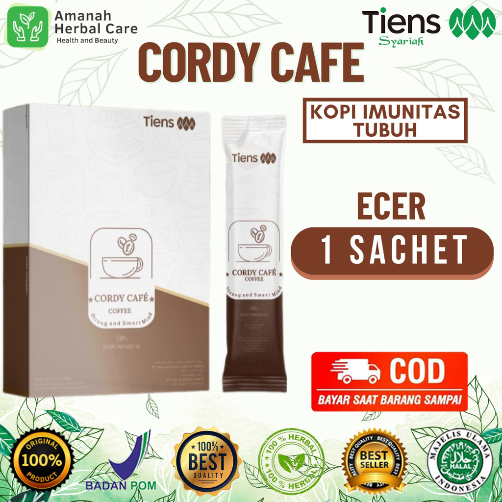 

Ecer 1 Sachet Cordy Cafe Coffe Kopi Moka Kopi Stamina Pria Kuat Alami - Kopi Penambah Stamina Pria dan Wanita - Cordyseps Kopi - Tiens Coffe - Jamu Stamina - Kopi Penambah Stamina - Tiens Coffe Original Termurah